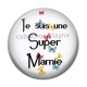 Cabochon Résine - super mamie