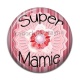 Cabochon Résine - super mamie