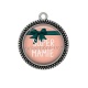 Pendentif Cabochon Argent - super mamie
