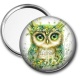 Miroir de poche - chouette