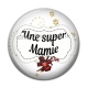 Cabochon Résine - super mamie