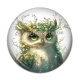 Cabochon Résine - hibou
