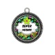 Pendentif Cabochon Argent - super mamie