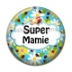 Cabochon Résine - super mamie
