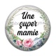 Cabochon Résine - super mamie