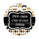 mon papa c'est le plus sympa