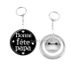 Porte clés décapsuleur - bonne fête papa