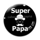 Cabochon Verre - super papa