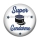 Cabochon Résine - super gendarme