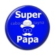 Cabochon Résine - super papa