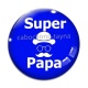 Cabochon Verre - super papa