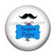 Cabochon Résine - super papa