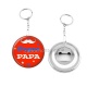 Porte clés décapsuleur - super papa