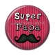 Cabochon Résine - super papa