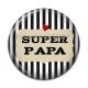 Cabochon Résine - super papa