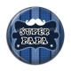 Cabochon Résine - super papa