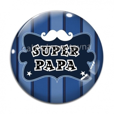 Cabochon Verre - super papa