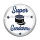 Cabochon Verre - super gendarme