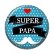 Cabochon Résine - super papa