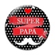 Cabochon Verre - super papa