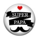 Cabochon Résine - super papa