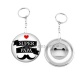 Porte clés décapsuleur - super papa