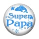 Cabochon Résine - super papa