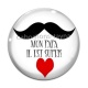 Cabochon Verre - super papa