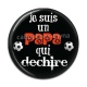 Cabochon Résine - je suis un papa qui déchire