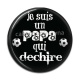 Cabochon Résine -  je suis un papa qui déchire