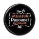 Cabochon Résine - meilleur papounet du monde