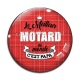 Cabochon Verre - le meilleur motard du monde c'est papa