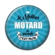 Cabochon Résine - le meilleur motard du monde c'est papa