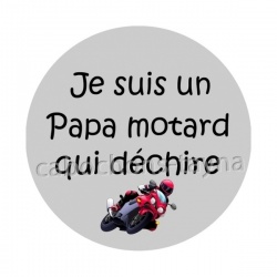 je suis un papa motard qui déchire