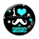 Cabochon Verre - i love papa