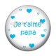 Cabochon Résine - je t'aime papa