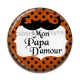 Cabochon Résine - mon papa d'amour