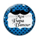 Cabochon Verre - mon papa d'amour