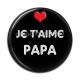 Cabochon Résine - je t'aime papa