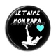 Cabochon Résine - je t'aime mon papa