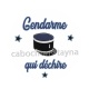 gendarme qui déchire