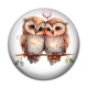 Cabochon Résine - chouette