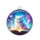 Pendentif Cabochon Argent - chaton