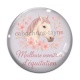 Cabochon Verre - meilleure monitrice d'équitation