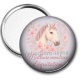 Miroir de poche - meilleure monitrice d'équitation