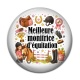 Cabochon Résine - meilleure monitrice d'équitation