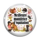 Cabochon Verre - meilleure monitrice d'équitation