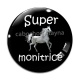 Cabochon Verre - super monitrice