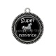 Pendentif Cabochon Argent - super monitrice