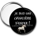 Miroir de poche - je suis une cavalière d'enfer